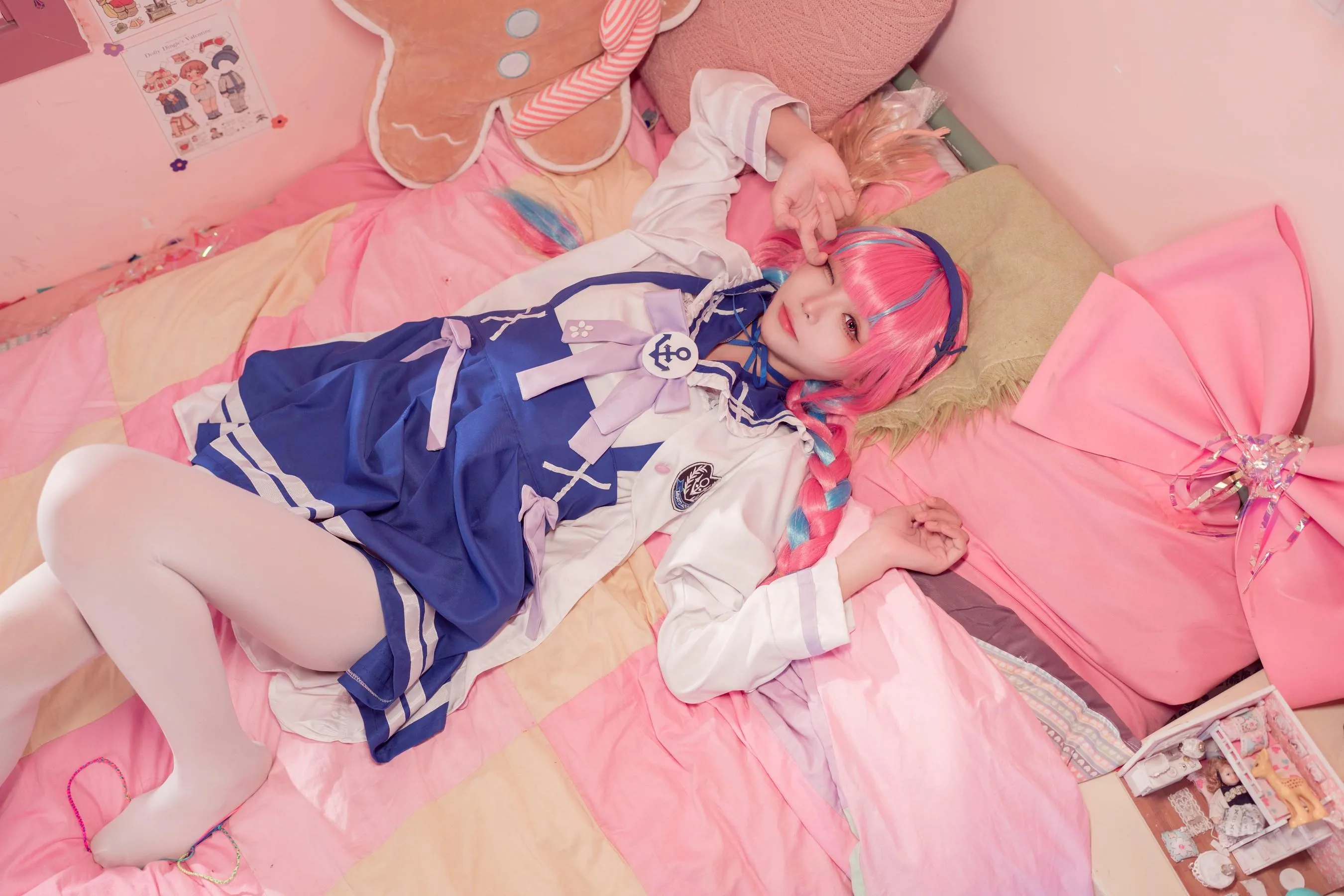 艾西Aiwest – NO.01 湊阿库娅 私服 [55P]插图1